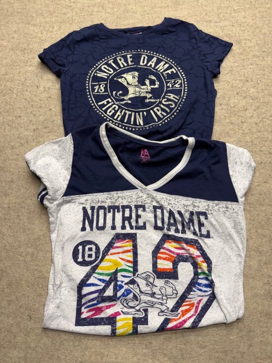 Knights Apparel Tops - Knights Apparel University of Notre Dame Fighting Irish Short Sleeve T-shirts M